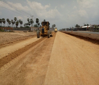 National Road No.5 Improvement Project Contract Package 3 in Cambodia